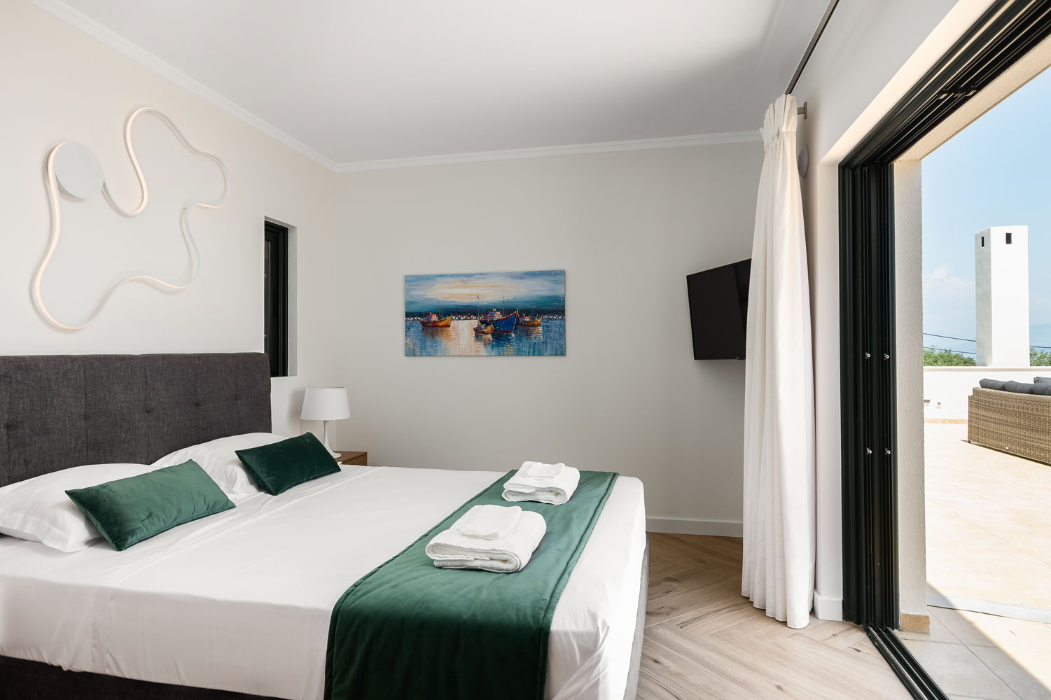 Omega villa corfu bedrooms 9047 Edit